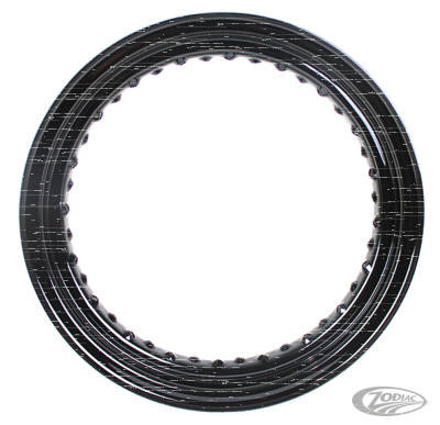 Gloss black DC rim 3.00x16" 40H 07-up (DE)