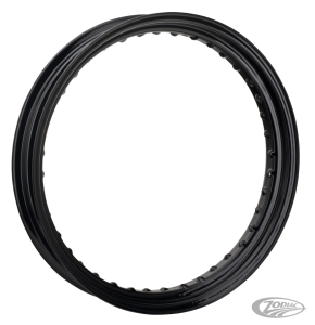 Gloss black DC rim 3.00x19" 40H 07-up (DE)
