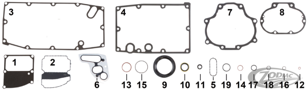 COMETIC transm top cover gasket ST18-up (DE)