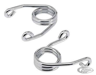 Hairpin Seat Springs 3" Chrome (DE)