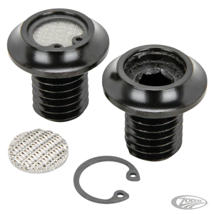 Radius Breather Bolts Black XL91-22 (DE)