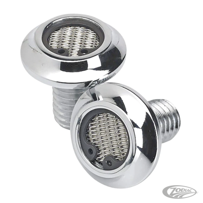 Radius Breather Bolts Chrome BT00-17