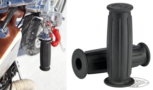 Lowbrow GT Grips 7/8" Black (DE)