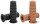 Lowbrow Champion Grips 1" Black (DE)