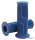Lowbrow AMF Style Grips 1" Blue (DE)