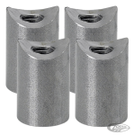 1" Coped Bungs 3/8-16" Thread 4Pck