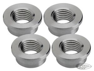 Weld-In Steel Petcock Bung 1/4" NPT 4Pck