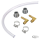 Clear Fuel Sight Gauge Brass Fittings (DE)