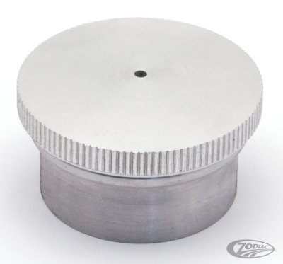 Knurled Alu Gas Cap Kit Vented
