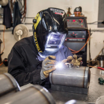 Dimpled Steel Oil Tank 3/4 Gallon