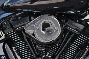 Dark Chr Stealth Mini Teardrop A/C cover (DE)