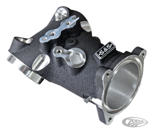 S&S 55mm CNC Ported Blk Manifold ME17-UP