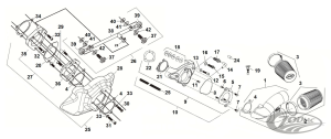 Mount,Kit,Spacer/Adapter,Throttle by Wir (DE)