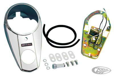 Chrome Two Light Dash Panel FL47-61 (DE)