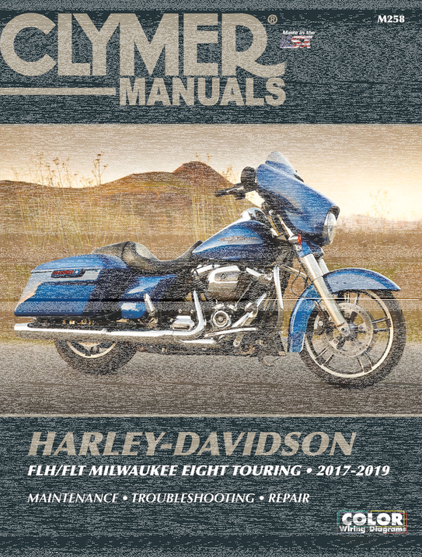Clymer service manual FLH/T17-19 (DE)