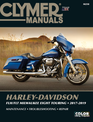 Clymer service manual FLH/T17-19 (DE)