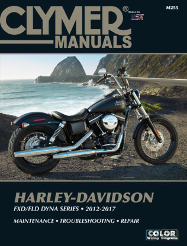 Clymer service manual FXD12-17 (DE)