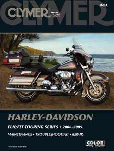 Clymer service manual FLH/T06-09 (DE)