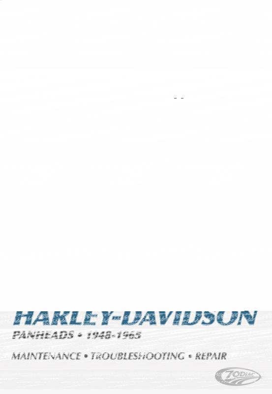 Clymer service manual BT48-65 Panhead (DE)