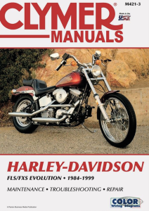 Clymer service manual 84-99 Softail & FX