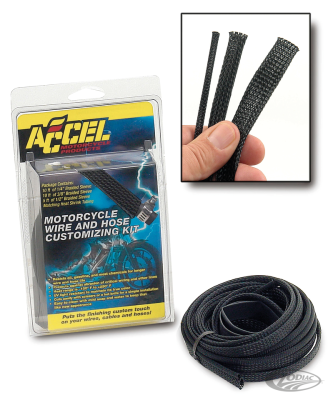 Accel Black Sleeving kit (DE)