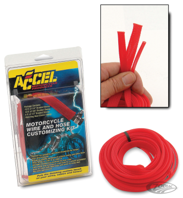 Accel Red Sleeving kit (DE)