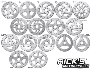 Freestyle Left disc rotor 11.5"
