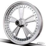 Ricks Red Pricecode Solid CNC wheel