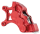 Left 6-piston caliper 14" red (DE)