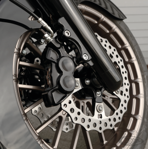 NESS LH 4-piston blk caliper 11.8"DISC