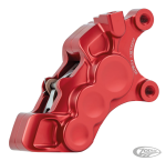 Ness 6-piston 11.8" caliper red left