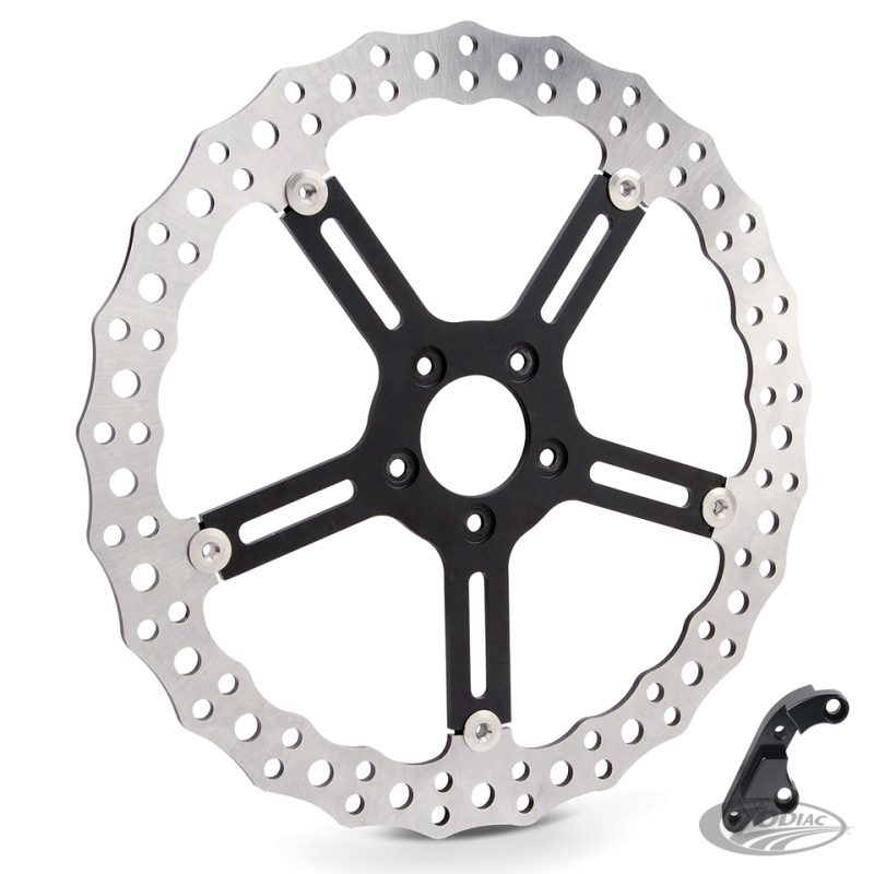 DYNA 15" JAGGED ROTOR RH Hub Mnt (DE)
