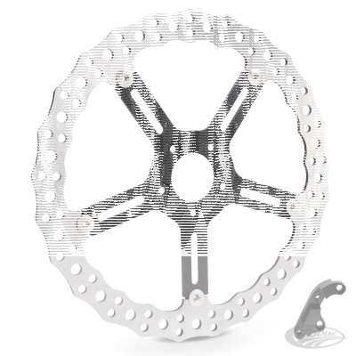 FXD06-17 15" jagged rotor LH hub mnt (DE)