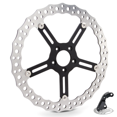 FXD06-17 15" jagged rotor RH hub mnt (DE)