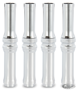 10-GAUGE PUSHROD COVERS TC99-17 CHROME