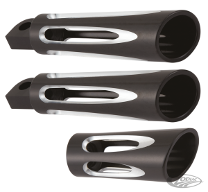 DEEP CUT FOOTPEGS, BLACK