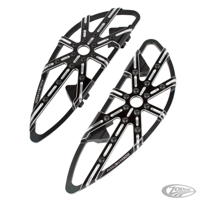 10-GAUGE DRIVER FLOORBOARDS BLACK (DE)