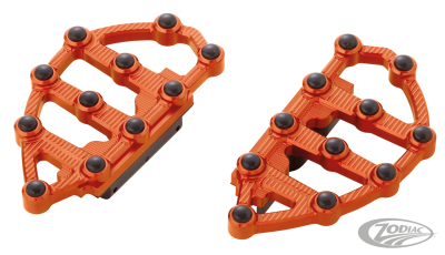 Ness MX Passenger Floorboards - Orange