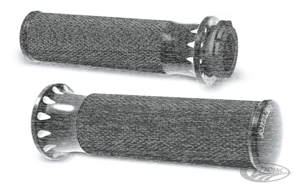 SLOT TRACK  GRIPS, H-D, CBL LONG, CHR (DE)