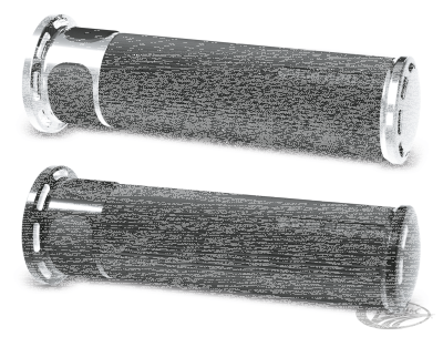 SLOT TRACK  GRIPS, H-D, CBL LONG, CHR (DE)
