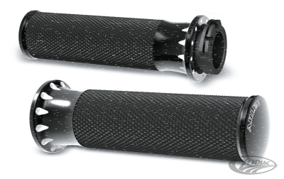SLOT TRACK  GRIPS, H-D, CBL LONG, CHR (DE)