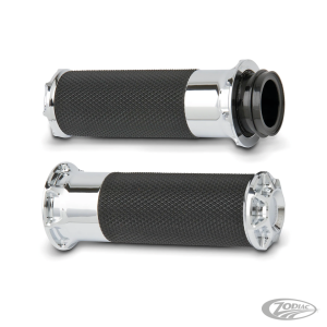 BEVELED FUSION GRIPS, CABLE, CHR (DE)