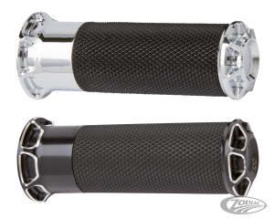 BEVELED FUSION GRIPS, CABLE, CHR (DE)