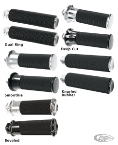 Dual Ring Fusion Footpegs - Black (DE)