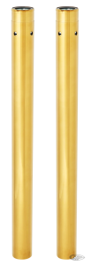 Gold Fork Tubes 24.875" 49mm  FLH/T17-Up (DE)