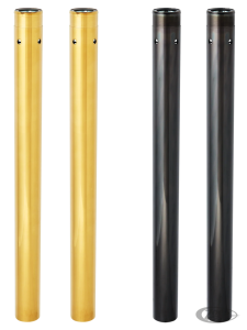 Gold Fork Tubes 23.75" 49mm ST18-Up (DE)
