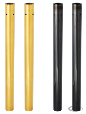 Gold Fork Tubes 25.75" 49mm ST18-Up