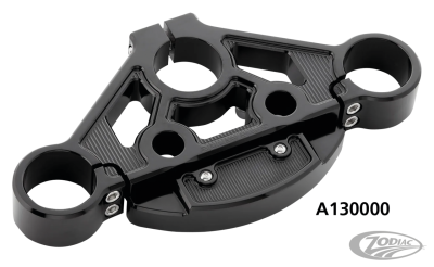 Method Top Fork Bracket Black FLT15-Up (DE)