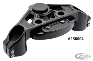 Method -2" Top Fork Bracket Blk FLT15-Up (DE)