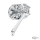 10-Gauge Caged series chr mirror left (DE)